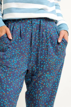 Brakeburn Abstract Spot Lounge Pants Blue Clearance