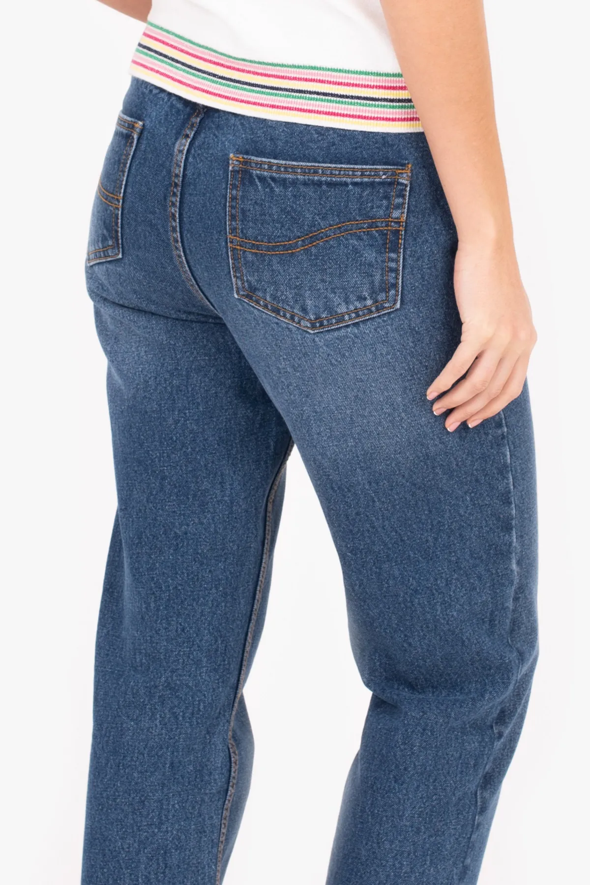 Brakeburn Ankle Crop Jeans Blue Outlet
