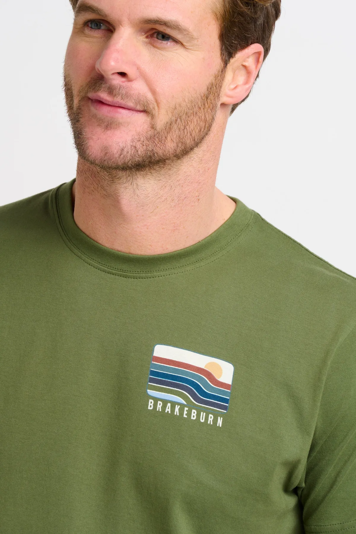 Brakeburn Astroglide Tee Green Outlet