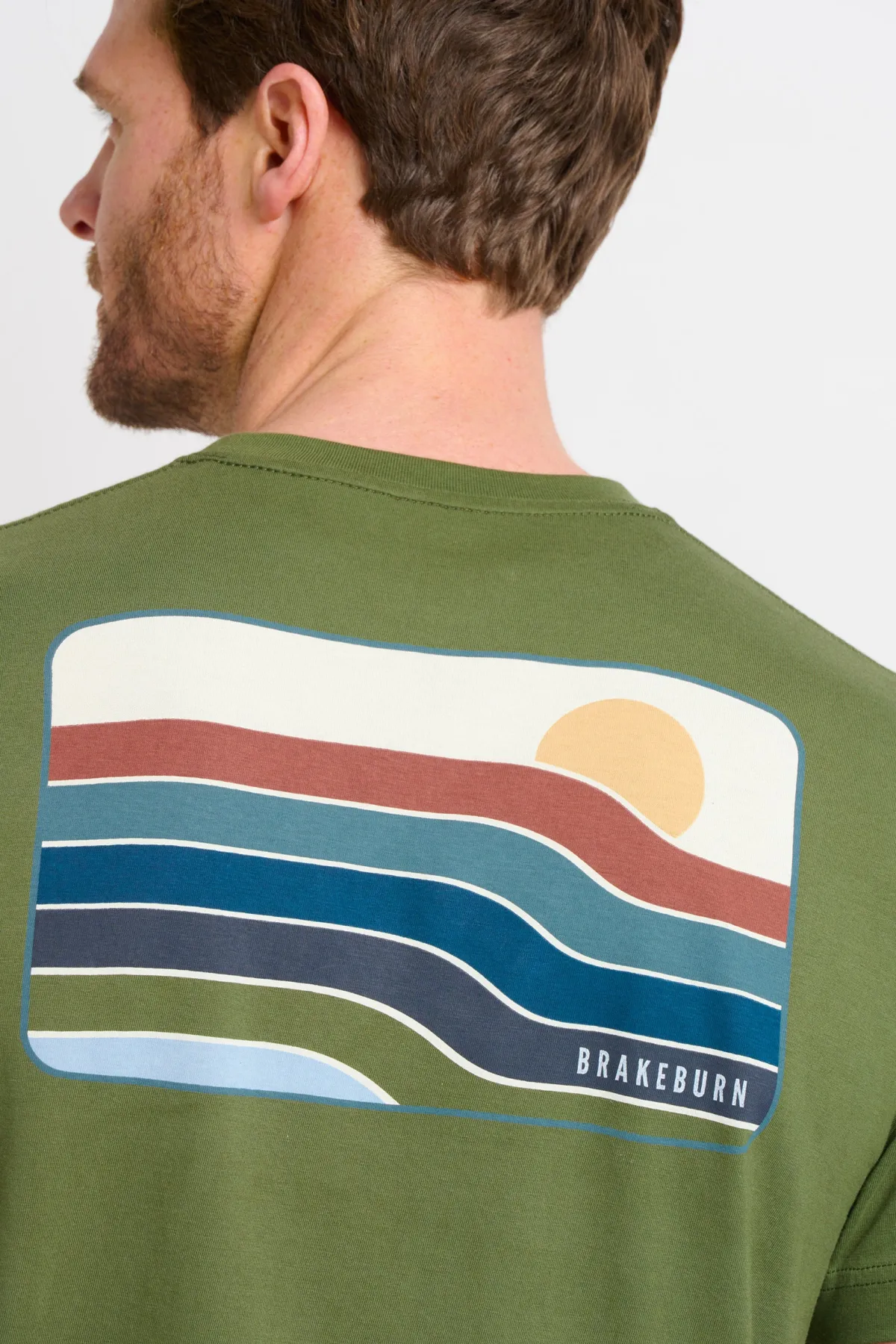 Brakeburn Astroglide Tee Green Outlet