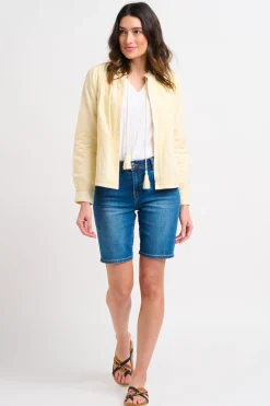 Brakeburn Broderie Bomber Cream Best