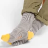 Brakeburn Charcoal Stripe Socks Multicoloured Shop
