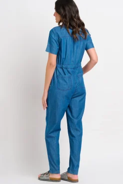 Brakeburn Charlie Jumpsuit Coral Clearance