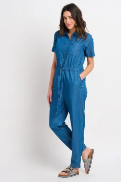 Brakeburn Charlie Jumpsuit Coral Best Sale