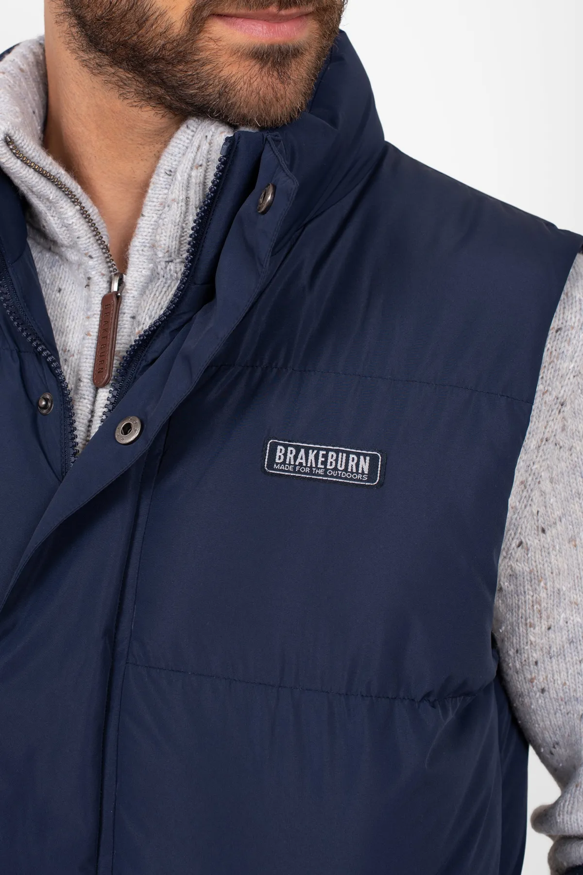 Brakeburn Classic Gilet Navy Cheap