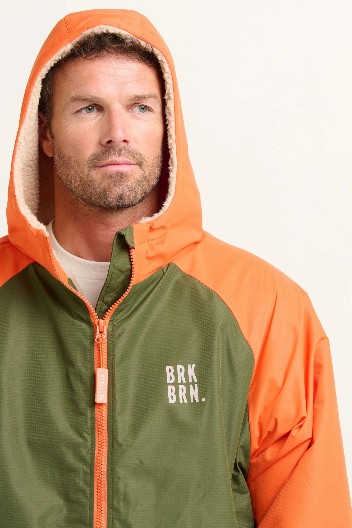Brakeburn Colour Block Chinook Changing Robe Cream Hot