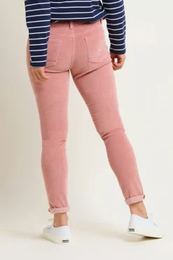Brakeburn Cord 5 Pocket Trousers Pink Best Sale