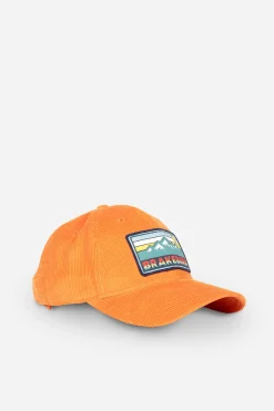 Brakeburn Corduroy Cap Orange Outlet