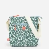 Brakeburn Cross Body Leopard Floral Bag Khaki Fashion