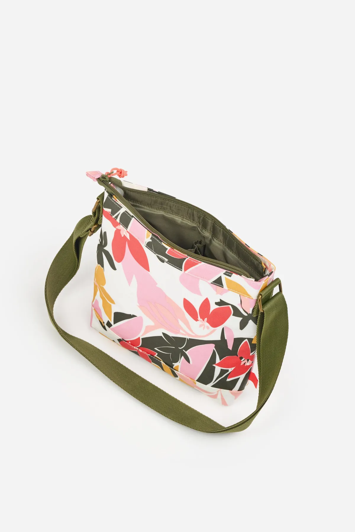 Brakeburn Cross Body Tropical Palm Bag Khaki Online