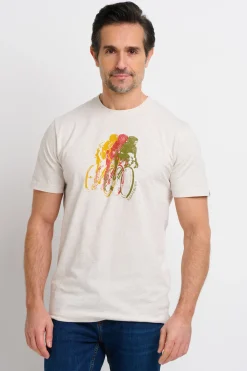 Brakeburn Cyclist Tee Cream Shop