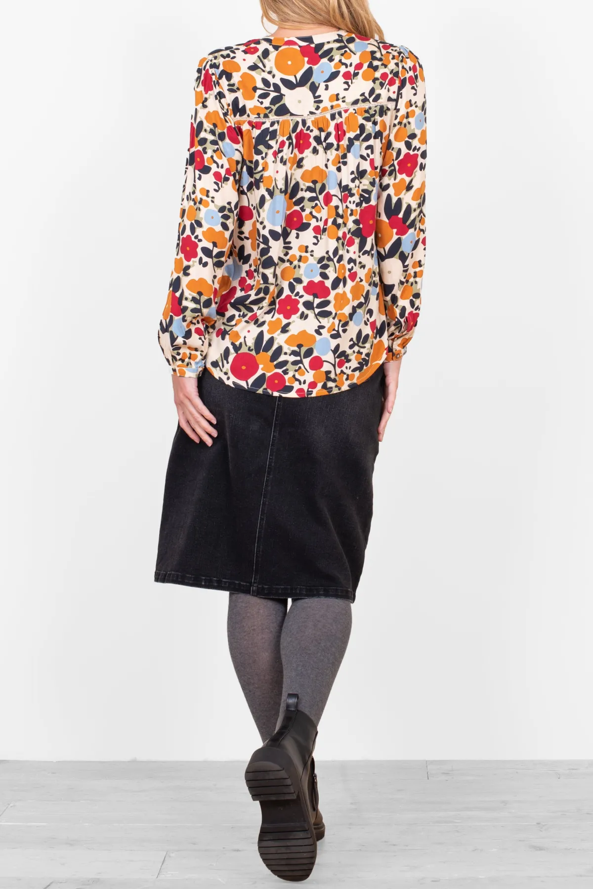 Brakeburn Denim Skirt Black Discount