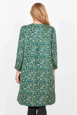 Brakeburn Ditsy Shirt Dress Green Best Sale