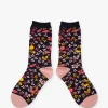 Brakeburn Ditsy Socks Black Online