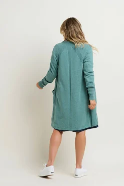 Brakeburn Edge To Edge Cardigan Blue Hot
