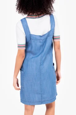 Brakeburn Eliana Dress Blue Cheap