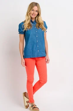 Brakeburn Ember Blouse Blue Sale