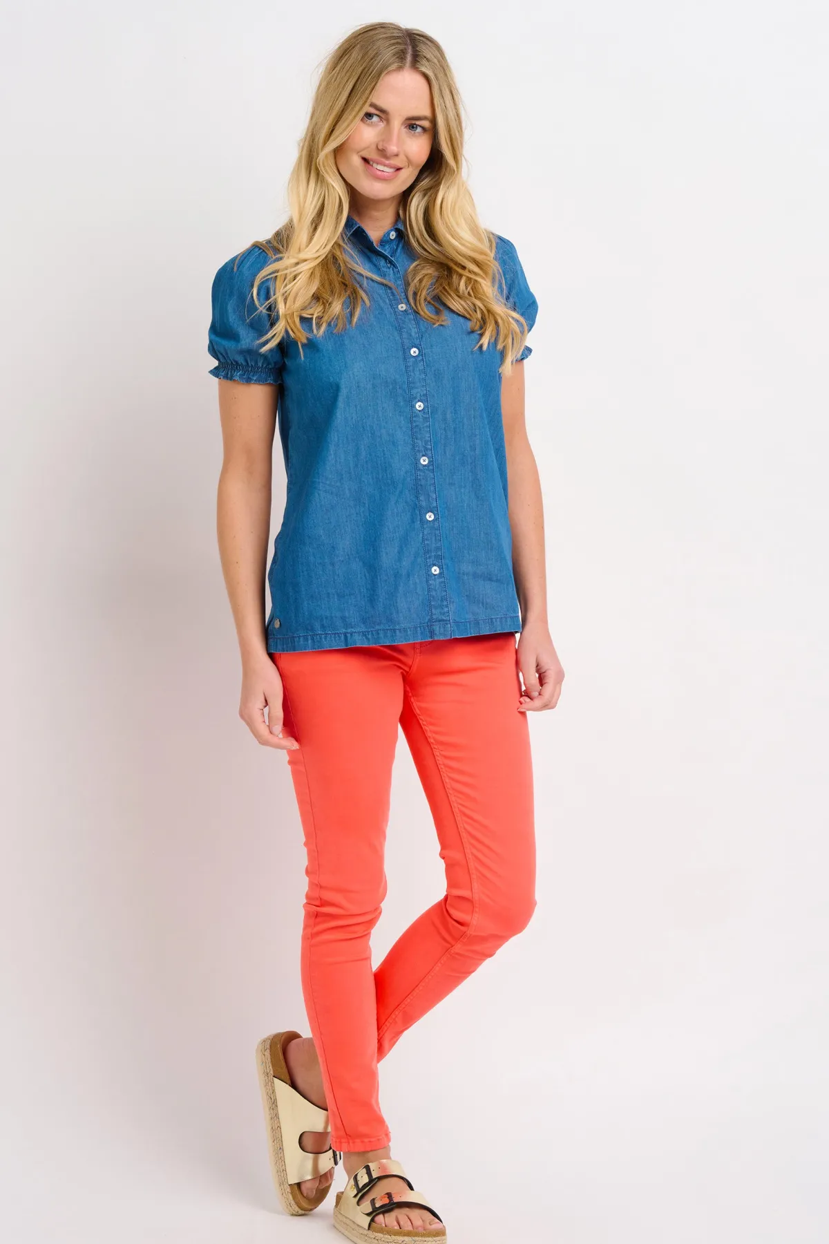 Brakeburn Ember Blouse Blue Sale