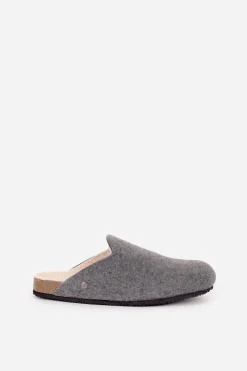 Brakeburn Felt Classic Slipper Grey Online