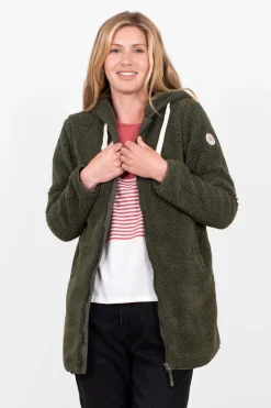 Brakeburn Forest Borg Jacket Green Store
