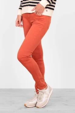 Brakeburn Garment Dyed Trouser Coral Sale