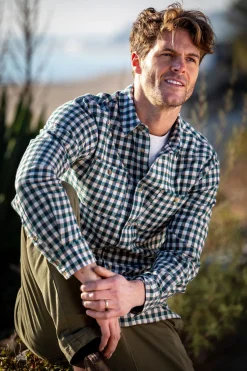 Brakeburn Gingham Shirt Cream Best