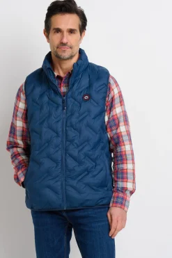 Brakeburn Heat Sealed Gillet Navy Outlet