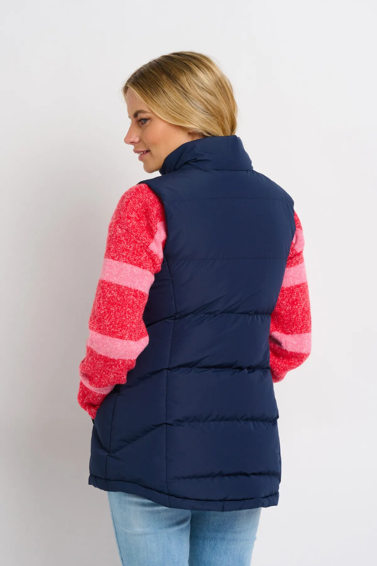 Brakeburn Idyll Blue Gilet Navy Cheap