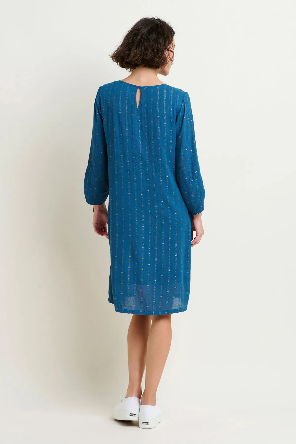 Brakeburn Ivy Dress Blue Cheap