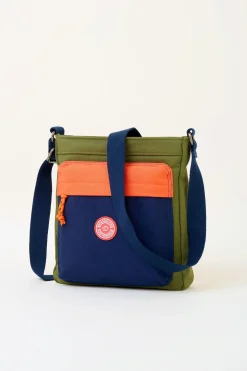 Brakeburn Khaki Large Cross Body Bag Green Discount