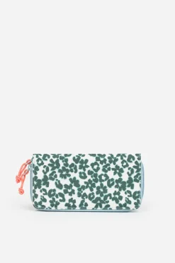 Brakeburn Leopard Floral Purse Green Sale