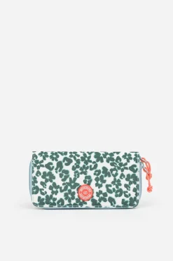 Brakeburn Leopard Floral Purse Green Online