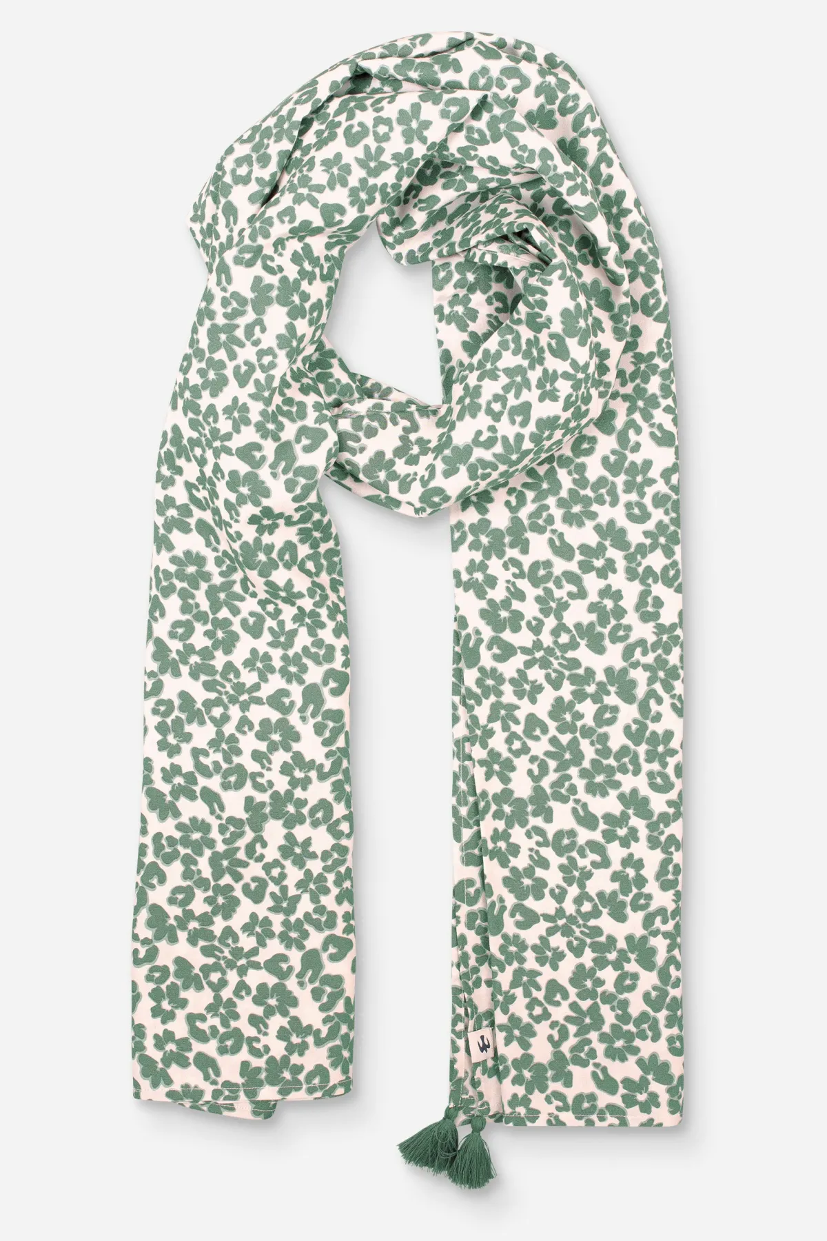 Brakeburn Leopard Floral Scarf Green Online
