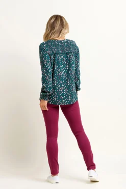 Brakeburn Leopard Spot Long Sleeve Tee Multicoloured Outlet