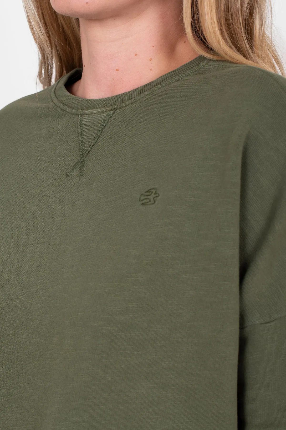 Brakeburn Libby Sweatshirt Green Hot