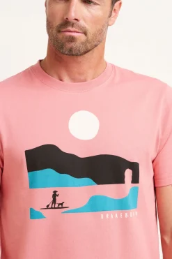 Brakeburn Lulworth Tee Multicoloured Cheap