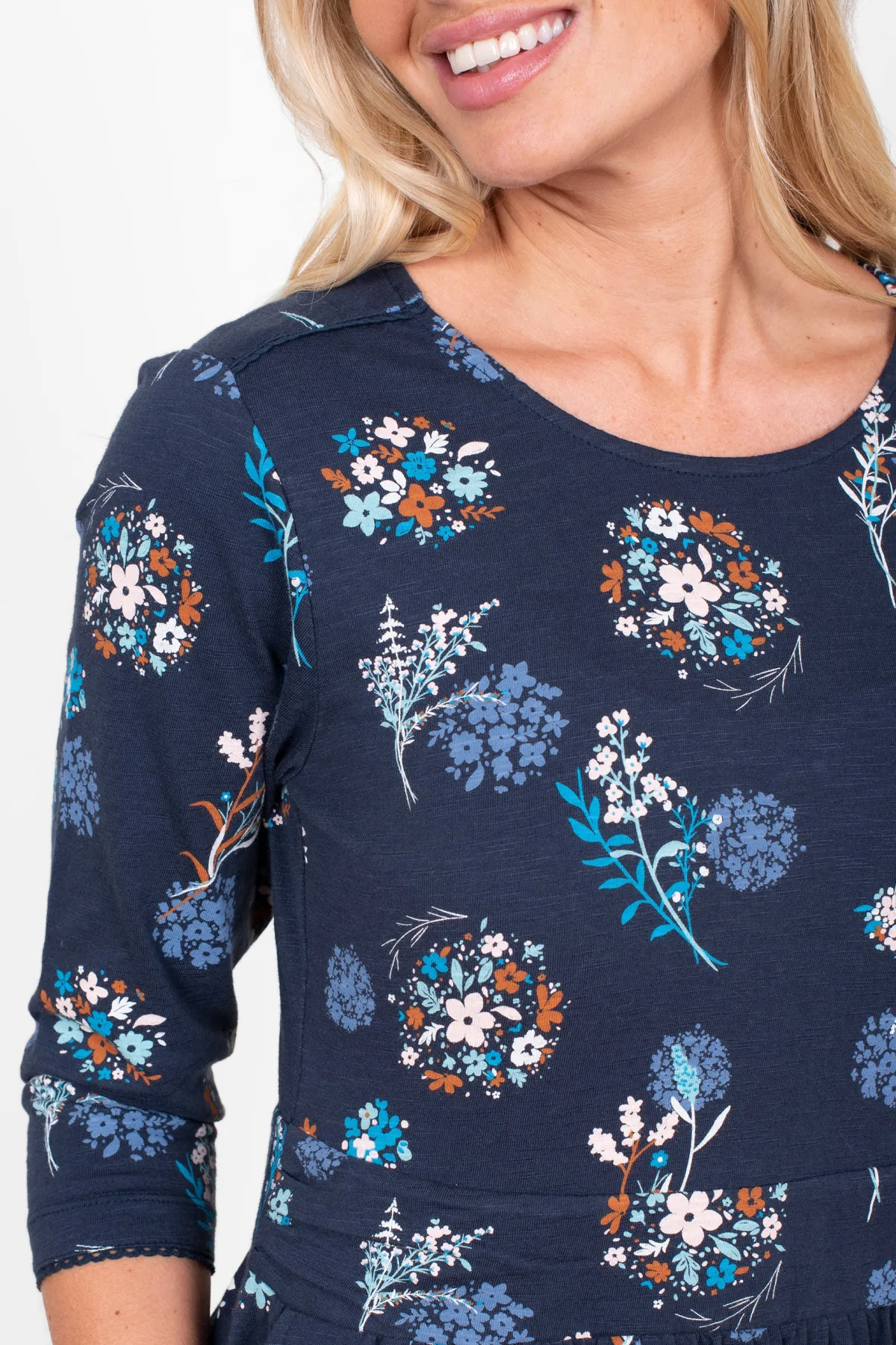 Brakeburn Meadow Trail Tea Dress Multicoloured Sale