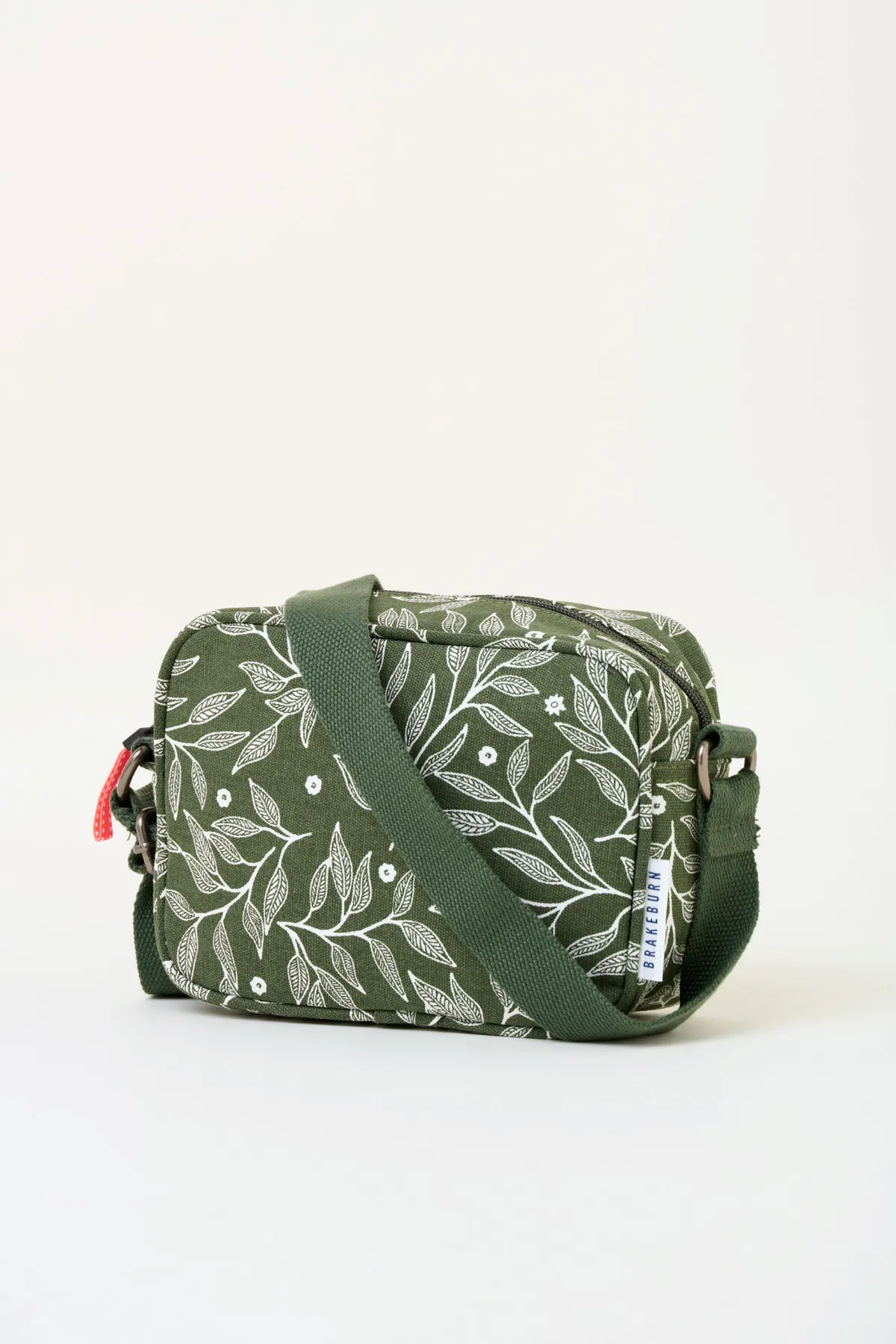 Brakeburn Orchard Leaf Medium Camera Cross Body Bag Green Store