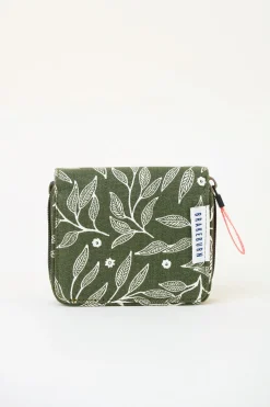 Brakeburn Orchard Leaf Purse Green Shop