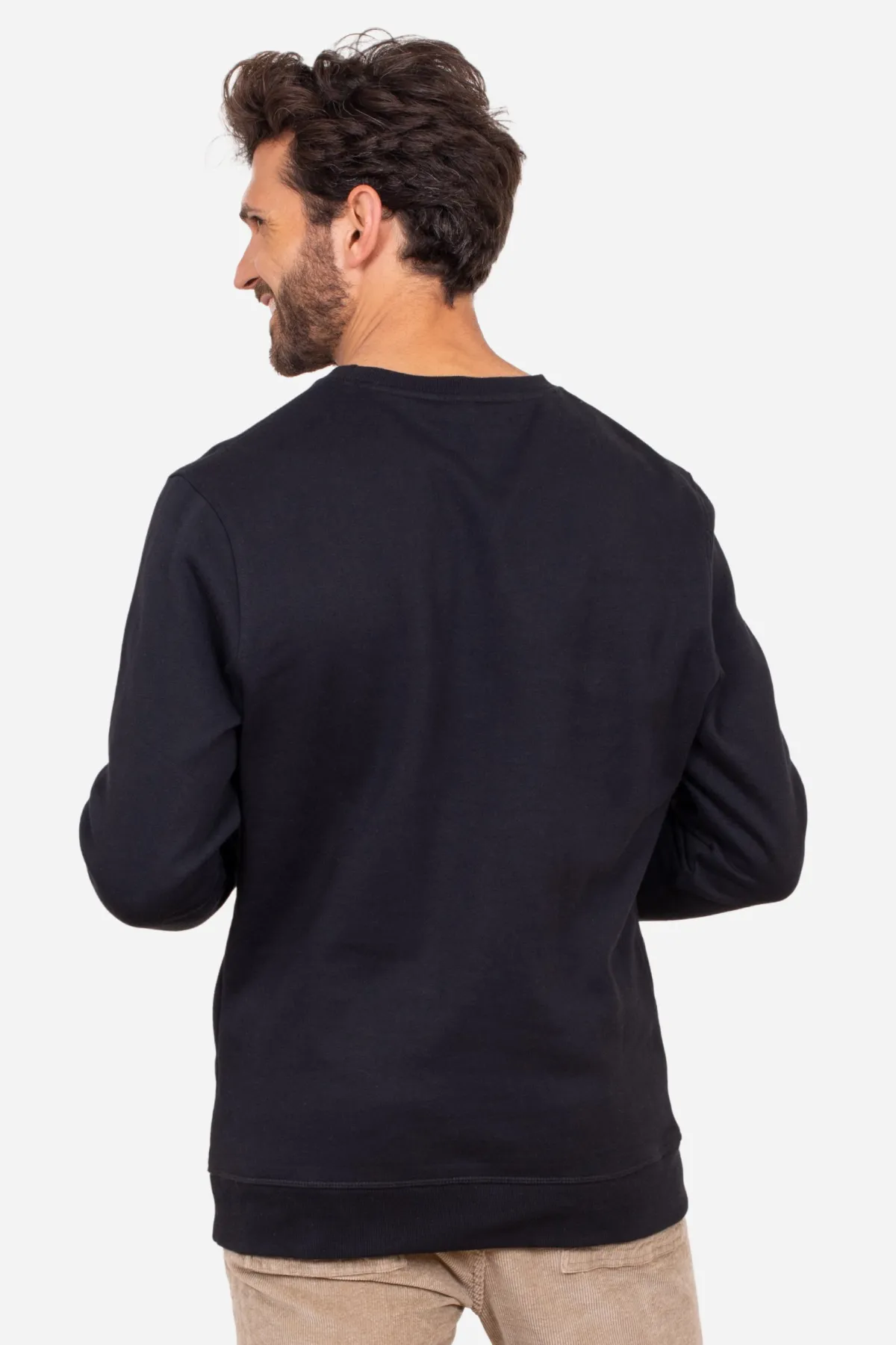 Brakeburn Outdoor Crew Neck Sweat Black Cheap