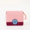 Brakeburn Pink Canvas Purse Burgundy Shop