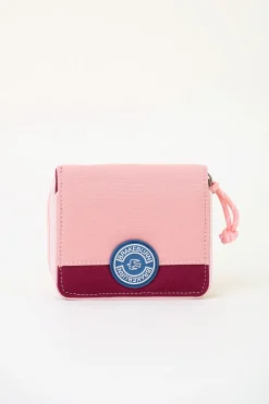 Brakeburn Pink Canvas Purse Burgundy Best