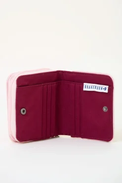 Brakeburn Pink Canvas Purse Burgundy Best