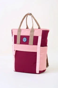 Brakeburn Pink Handbag Backpack Burgundy Fashion