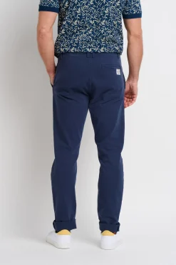 Brakeburn Pleat Front Chinos Navy Hot