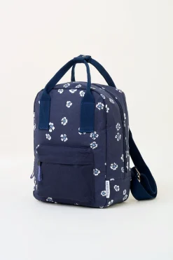 Brakeburn Polka Flora Classic Backpack Navy Best