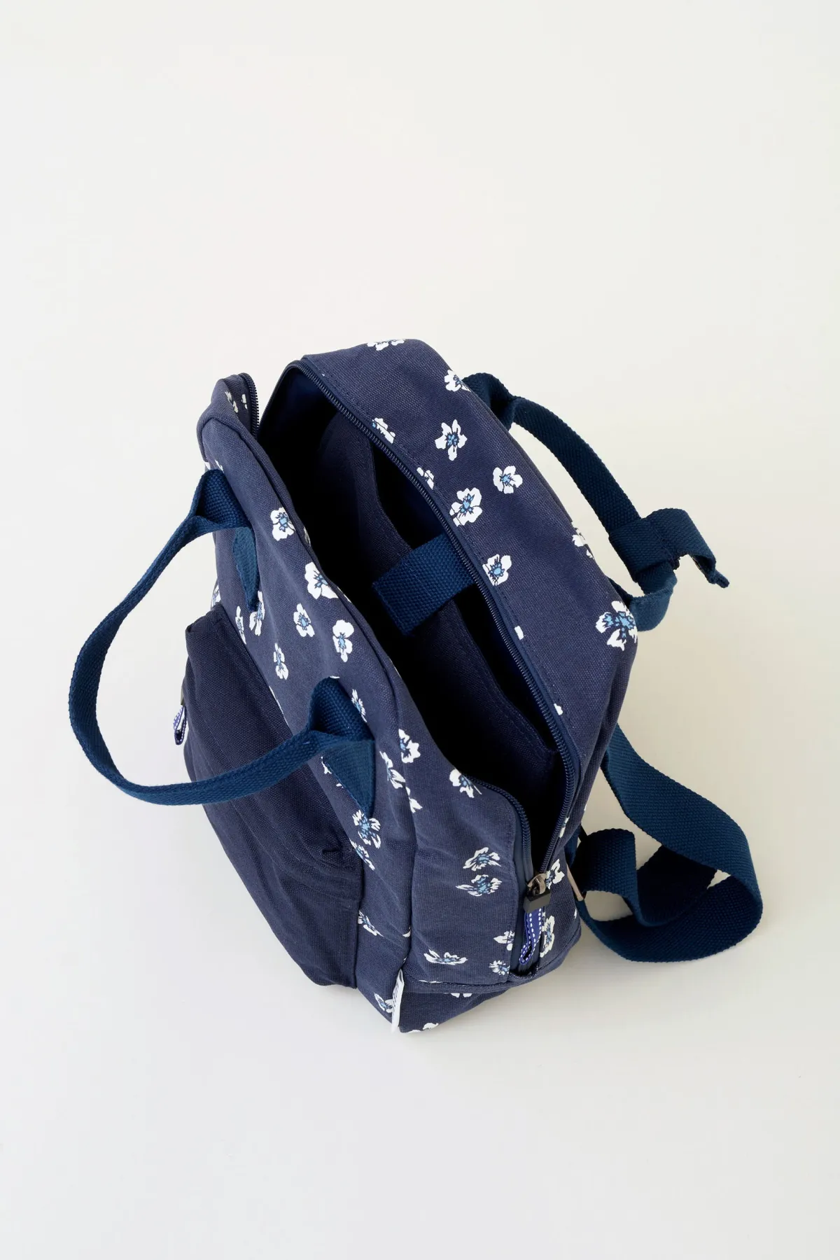 Brakeburn Polka Flora Classic Backpack Navy Best