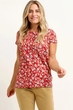 Brakeburn Poppy Tee Blue Best Sale