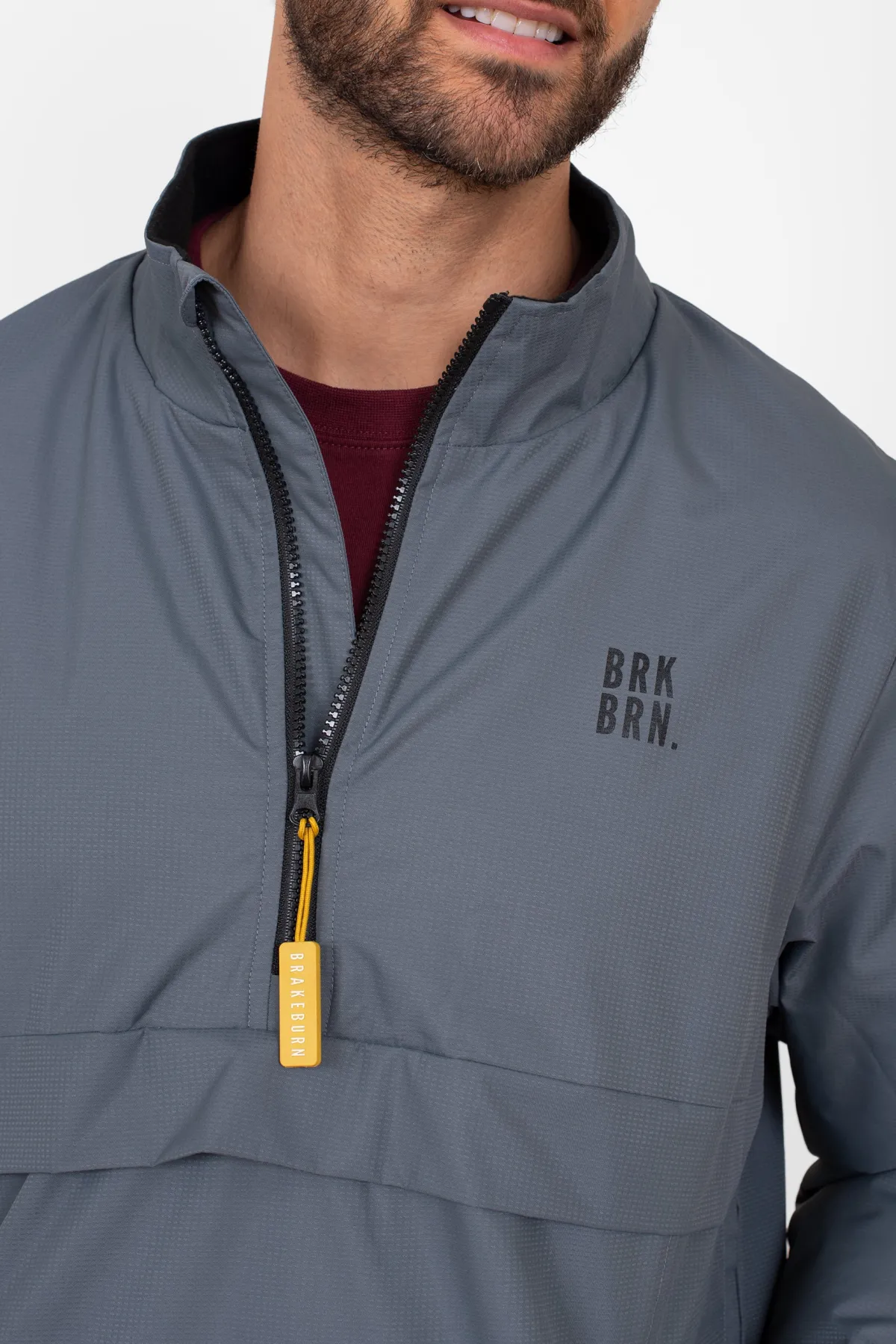 Brakeburn Pullover Jacket Grey Hot