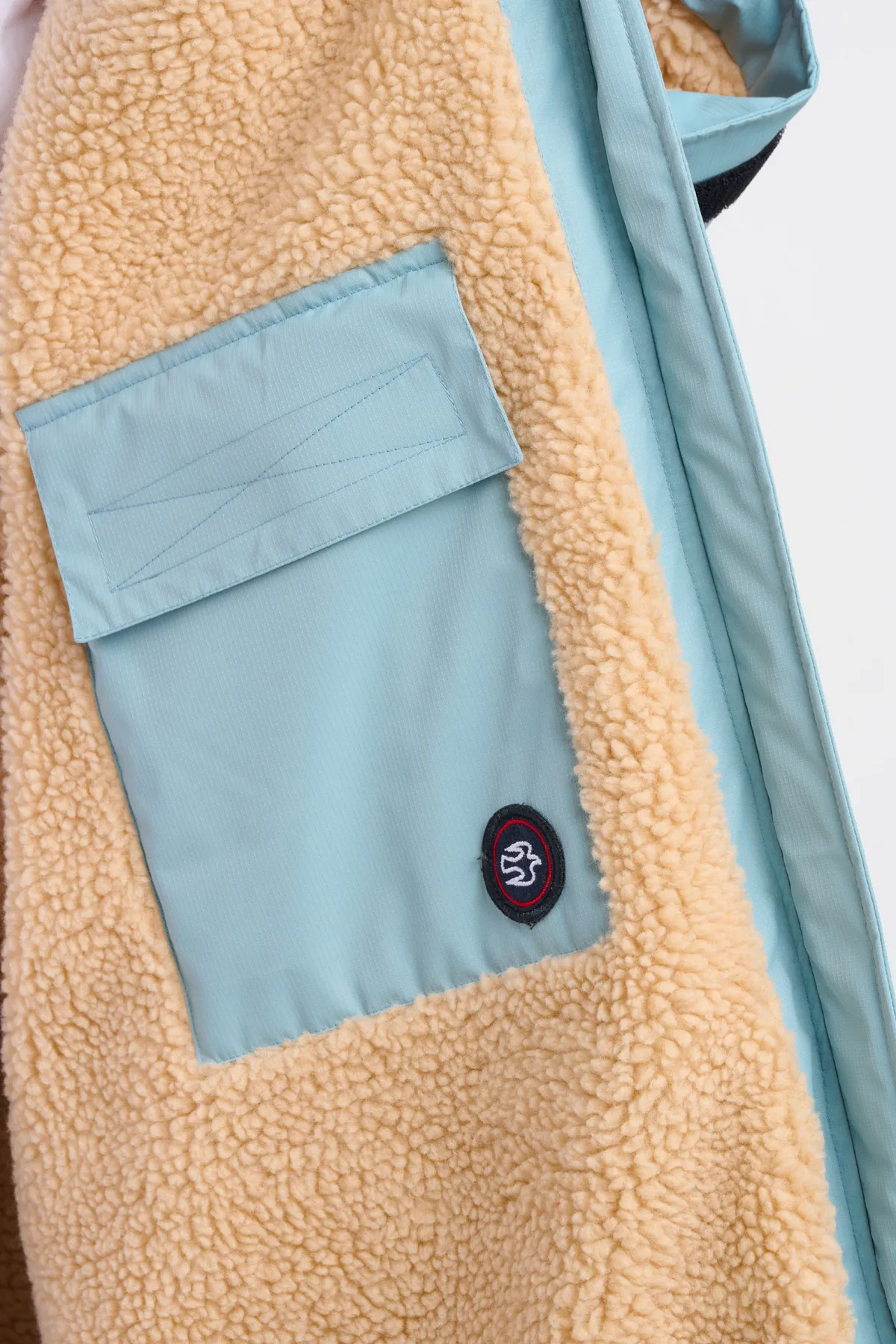 Brakeburn Retro Stripe Chinook Changing Robe Blue Discount